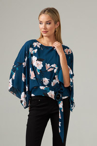 Style 203543 - Floral Batwing Top