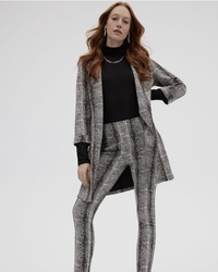 Style 223172 snakeskin print trousers