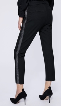 Style PERSIA - Silver side stripe trouser