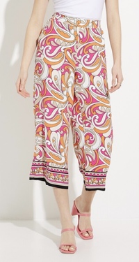 Style 232044 - Abstract print culotte trouser