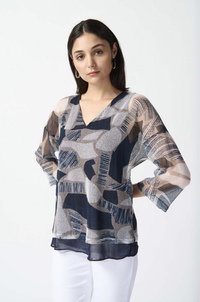 Style 242200 - Mesh abstract top