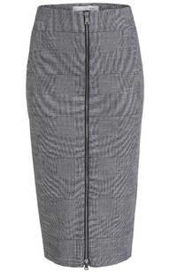Style 70338-Oui Glen Check Skirt